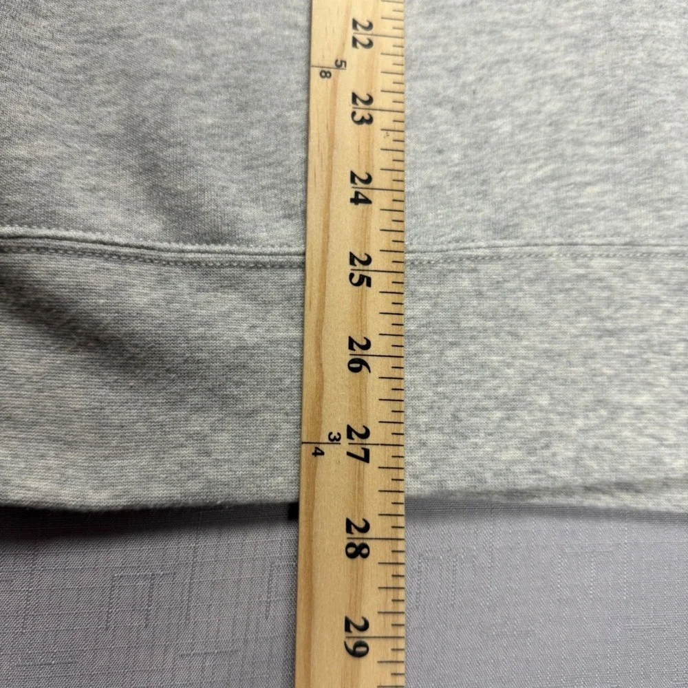 Polo Ralph Lauren Shawl Collar Sweatshirt Gray Elbow Patches Mens XL Fleece